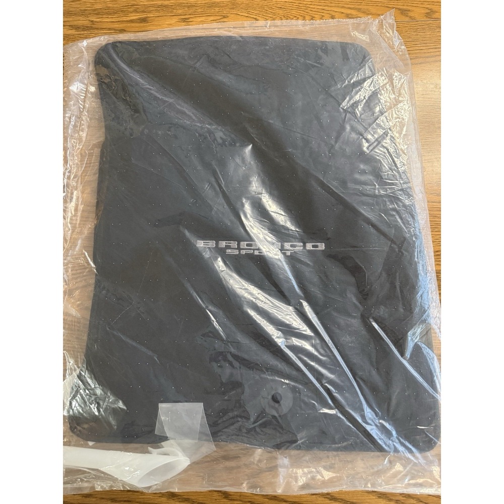 Ford Bronco Sport Floor Mats 2 Piece Brand New In Bag CX430 Black
